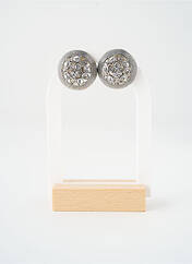 Boucles d’oreilles argent SATINE femme seconde vue