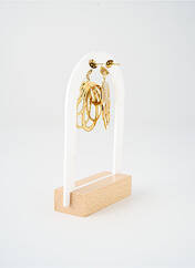 Boucles d’oreilles or SATINE femme seconde vue