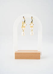 Boucles d’oreilles or SATINE femme seconde vue