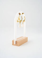 Boucles d’oreilles or SATINE femme seconde vue