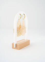 Boucles d’oreilles or SATINE femme seconde vue