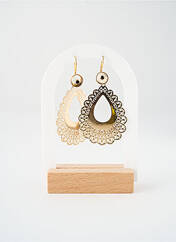 Boucles d’oreilles or SATINE femme seconde vue