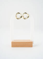 Boucles d’oreilles or SATINE femme seconde vue