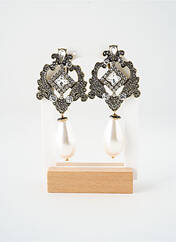 Boucles d’oreilles or SATINE femme seconde vue
