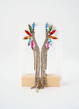 Boucles d’oreilles or SATINE femme