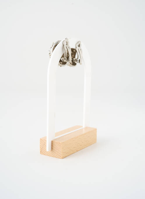 Boucles d’oreilles argent SATINE femme