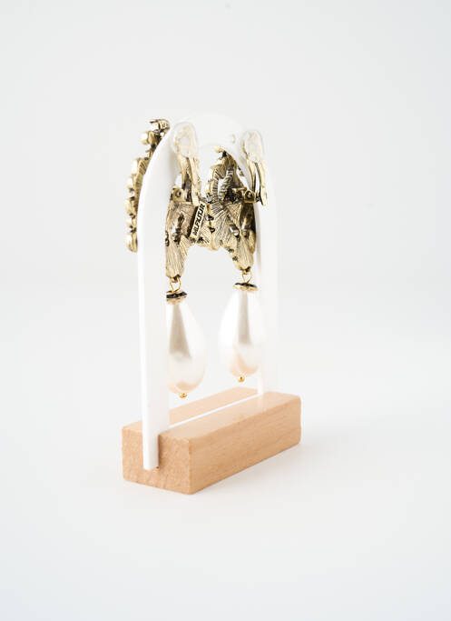 Boucles d’oreilles or SATINE femme