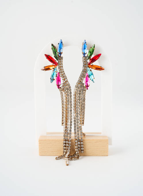 Boucles d’oreilles or SATINE femme