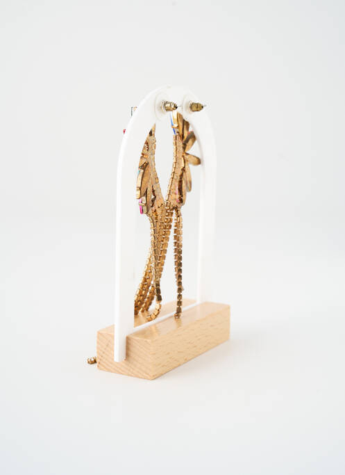 Boucles d’oreilles or SATINE femme