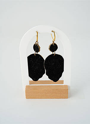 Boucles d’oreilles ornement oxyde de zirconium or SATINE femme