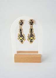 Boucles d’oreilles fermeture fermoir clips or SATINE femme
