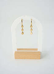 Boucles d’oreilles or SATINE femme seconde vue