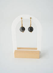 Boucles d’oreilles or SATINE femme seconde vue