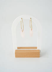 Boucles d’oreilles or SATINE femme seconde vue