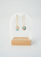 Boucles d’oreilles or SATINE femme seconde vue