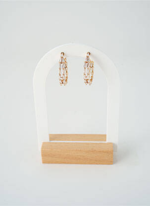 Boucles d’oreilles or SATINE femme