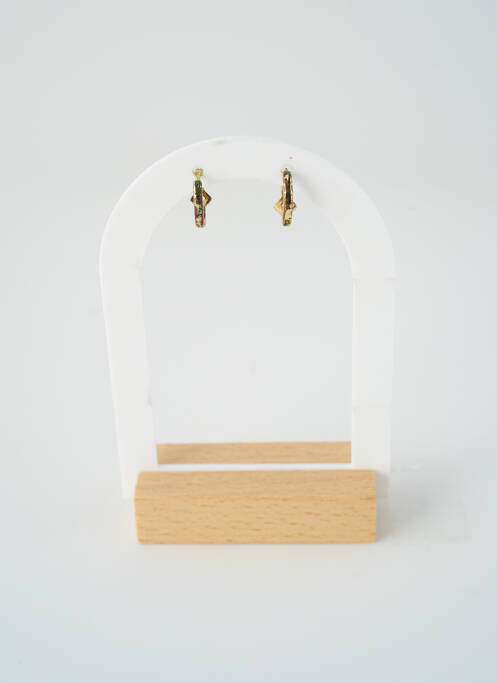 Boucles d’oreilles or SATINE femme