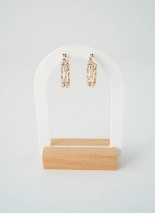 Boucles d’oreilles or SATINE femme