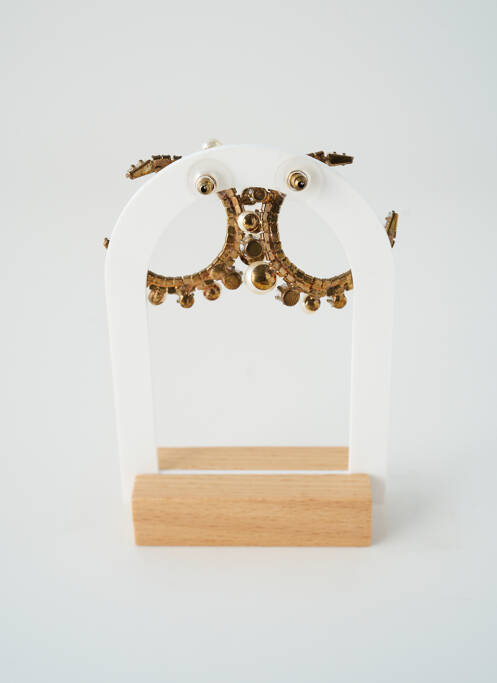 Boucles d’oreilles or SATINE femme