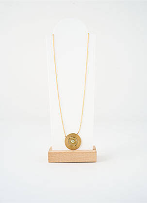 Collier ornement pierre or SATINE femme