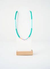 Collier bleu SATINE femme seconde vue