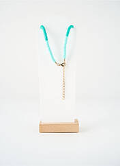 Collier bleu SATINE femme seconde vue