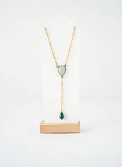 Collier jaune SATINE femme seconde vue