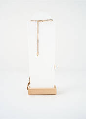 Collier or SATINE femme seconde vue