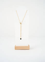 Collier or SATINE femme seconde vue