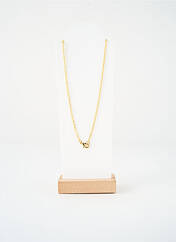 Collier or SATINE femme seconde vue