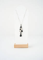 Collier noir SATINE femme seconde vue