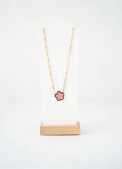 Collier rose VISSON femme seconde vue
