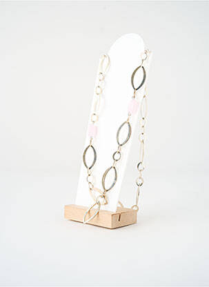 Sautoir argent SATINE femme