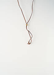 Sautoir marron SATINE femme seconde vue