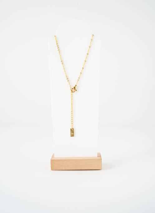 Collier matériaux métal rose VISSON femme