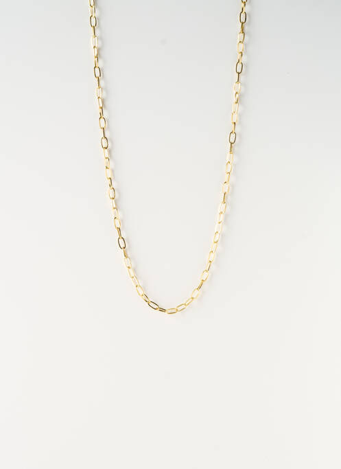 Sautoir matériaux métal or SATINE femme