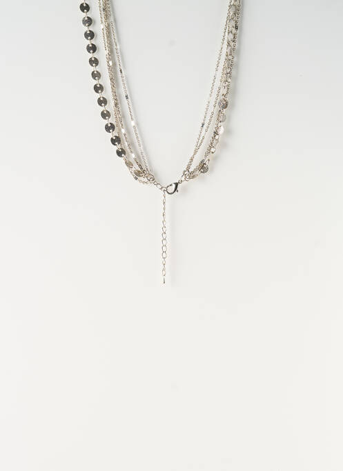 Collier argent SATINE femme