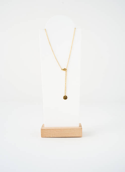 Collier or SATINE femme