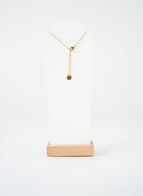 Collier or SATINE femme