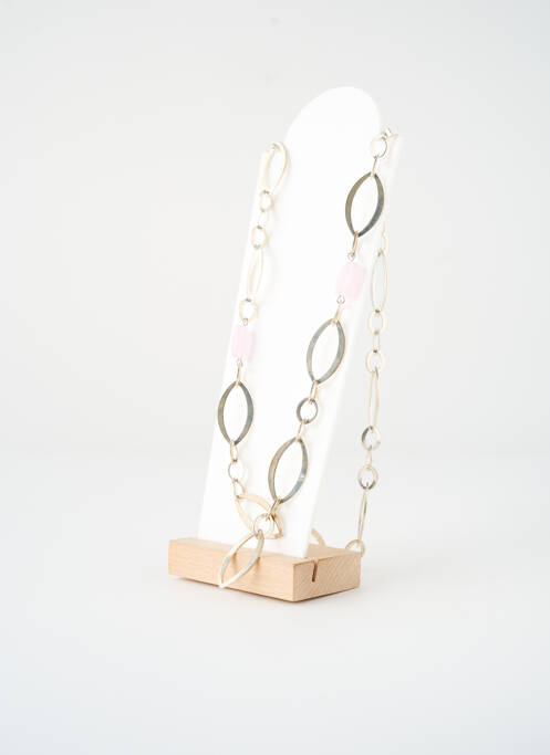 Sautoir argent SATINE femme