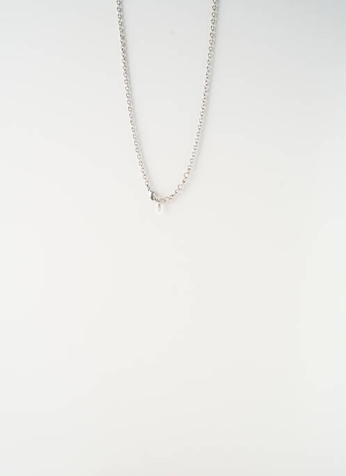 Sautoir argent SATINE femme