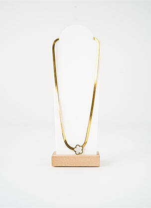 Collier matériaux métal or VISSON femme