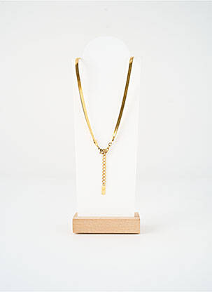 Collier matériaux métal or VISSON femme