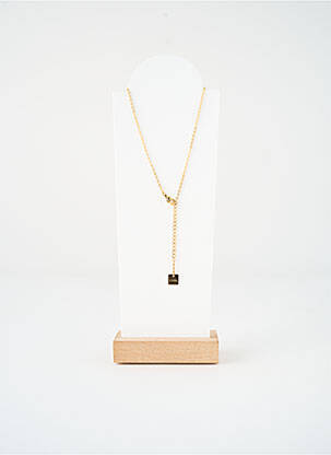 Collier matériaux métal vert VISSON femme