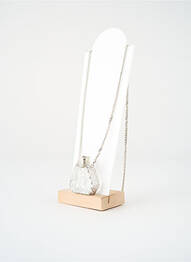 Sautoir matériaux métal argent SATINE femme