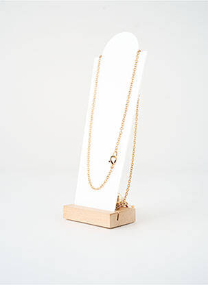 Sautoir ornement breloque / pampille or SATINE femme