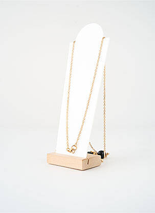 Sautoir ornement breloque / pampille or SATINE femme