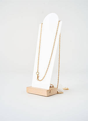 Sautoir ornement breloque / pampille or SATINE femme