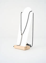 Sautoir noir SATINE femme seconde vue