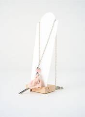 Sautoir rose SATINE femme seconde vue